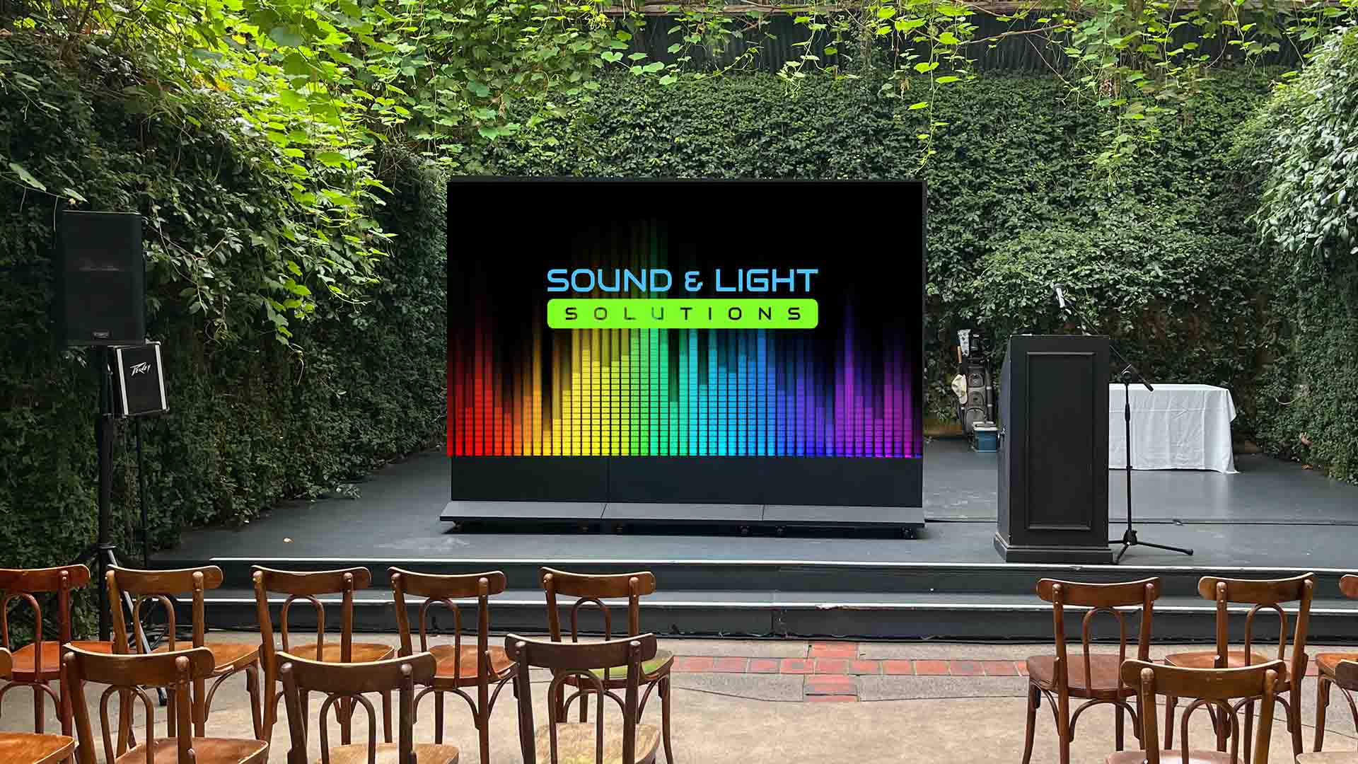 Sound and Light Screen
