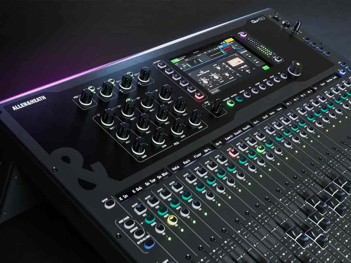 Allen and Heath Production digital mixer